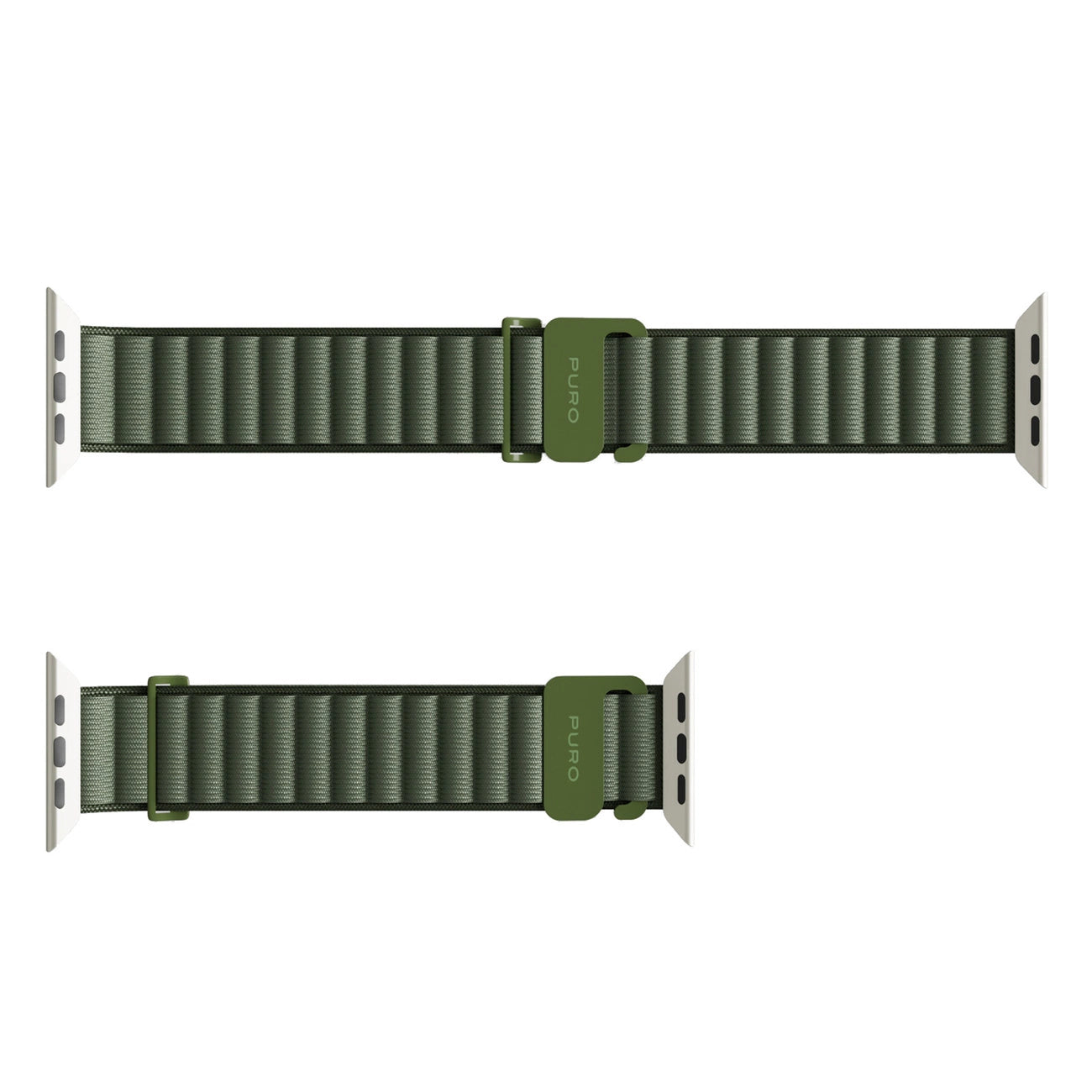 Puro Extreme Nylon Strap for Apple Watch 42 / 44 / 45 / 49 mm - Dark Green_2