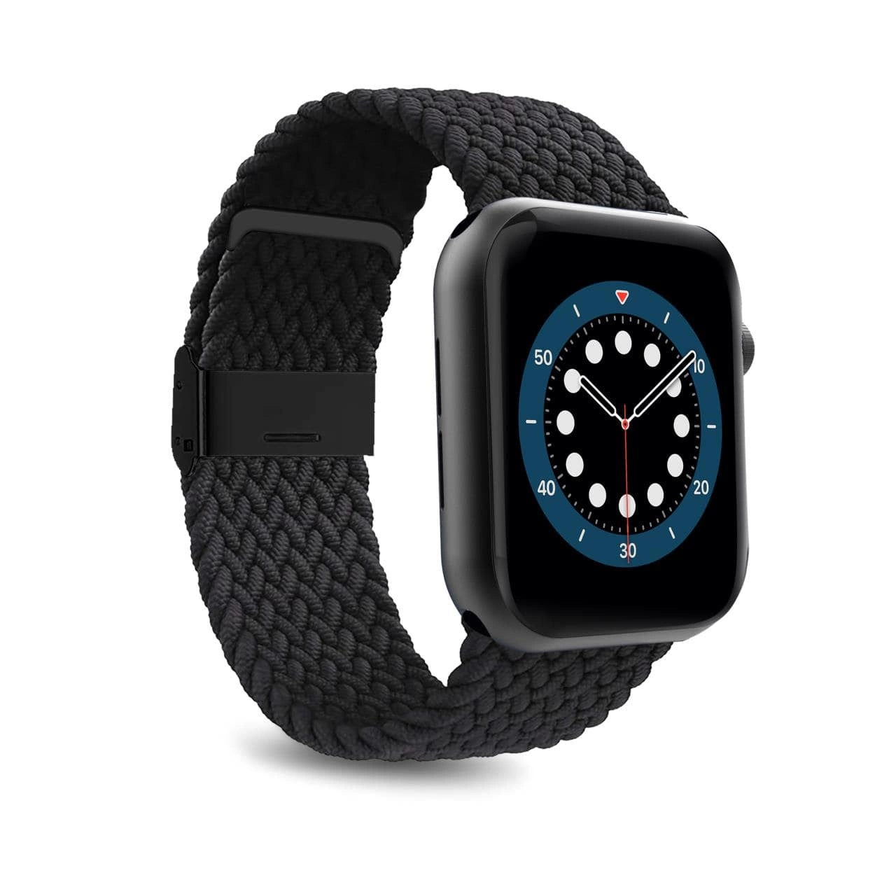 Puro Loop Nylon Strap for Apple Watch 42 / 44 / 45 / 49 mm - Black_0