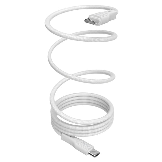 Puro Magnetic USB-C - USB-C 60W USB 3.2 (20 Gbps) 1m Magnetic Cable - White_0