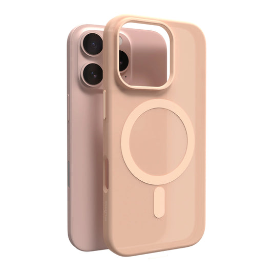 Puro Daylight MagSafe Silicone Case for iPhone 16 Pro Max - Beige_0