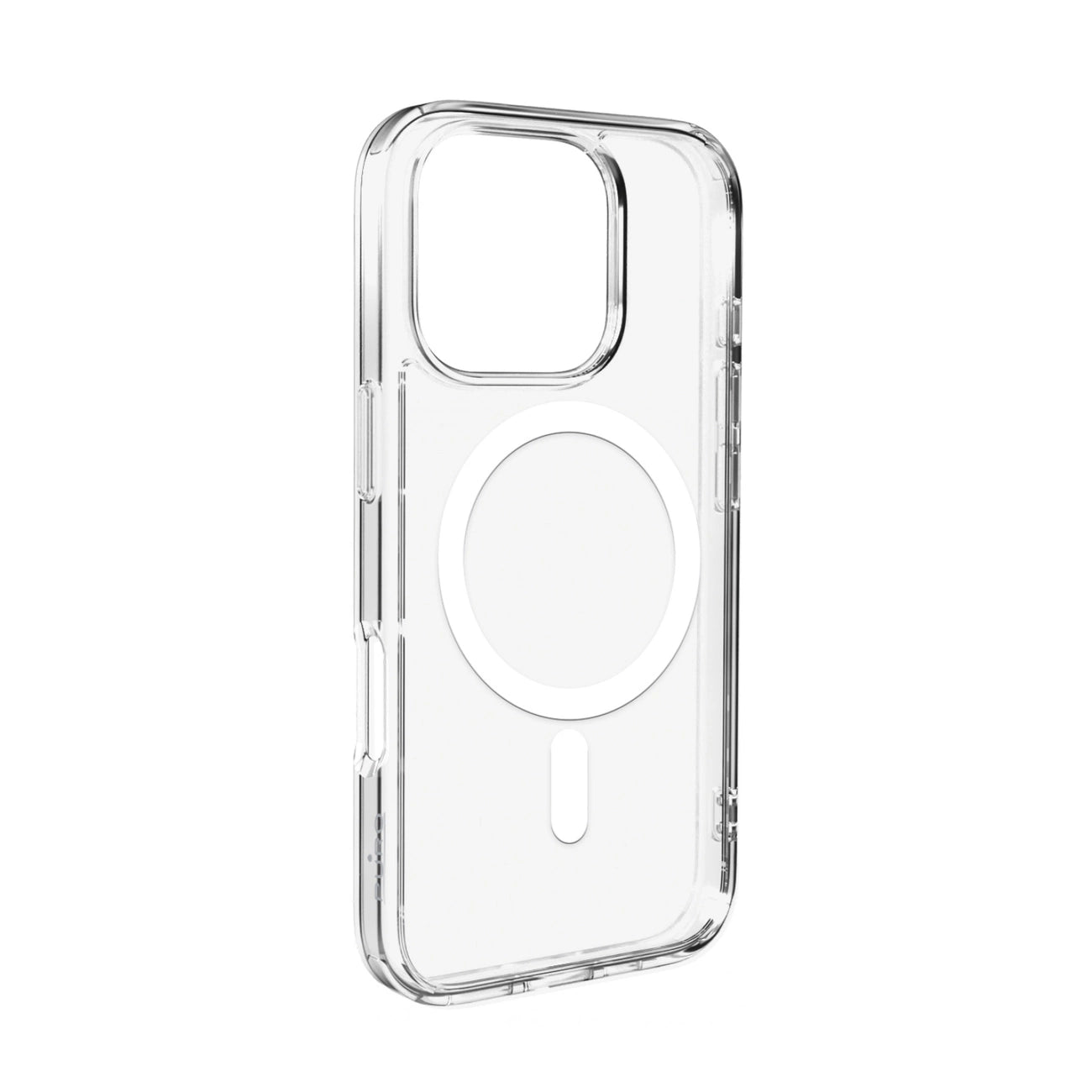 Puro Lite Mag MagSafe Silicone Case for iPhone 16 Pro - Transparent_0