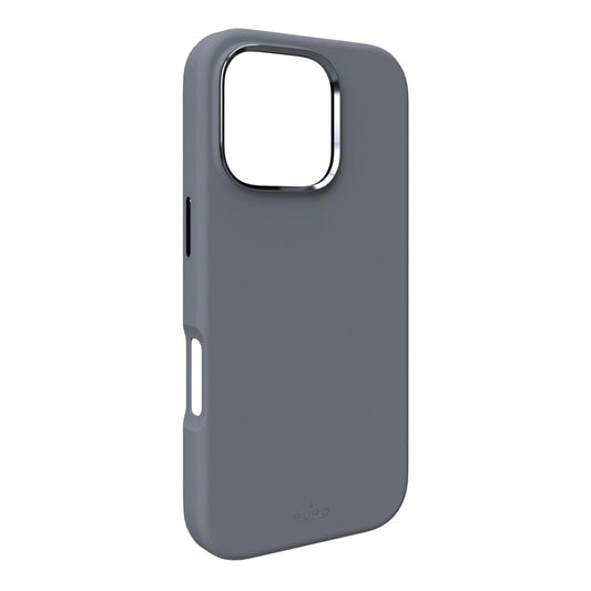 Puro Icon Mag Pro MagSafe Silicone Case for iPhone 16 Pro - Dark Gray_0