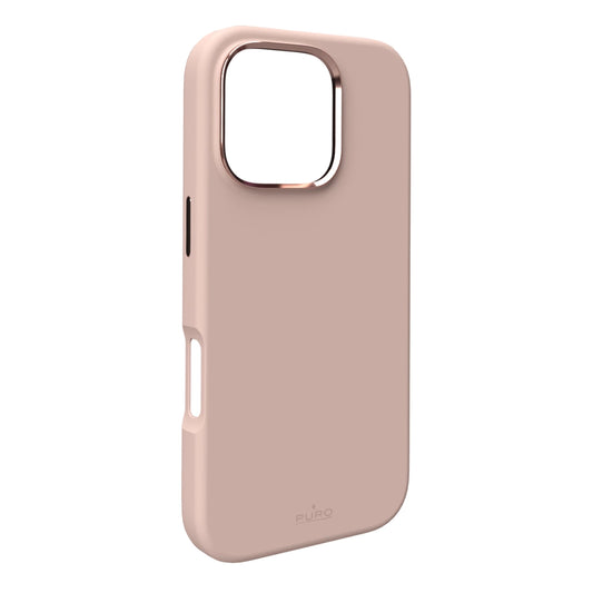 Puro Icon Mag Pro MagSafe Silicone Case for iPhone 16 Pro - Beige_0