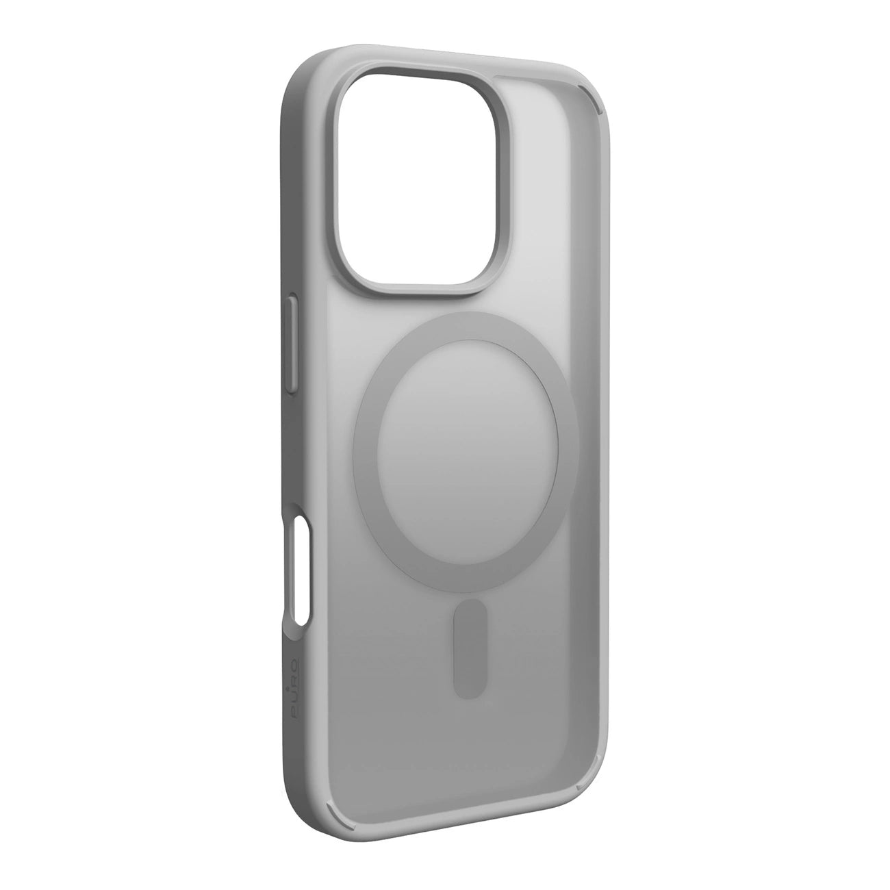 Puro Gradient MagSafe Silicone Case for iPhone 16 Pro - Silver_0