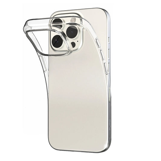 Puro 03 Nude Silicone Case for iPhone 16 Pro - Transparent_0