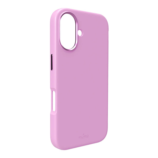 Puro Icon Mag Pro MagSafe Silicone Case for iPhone 16 - Pink_0