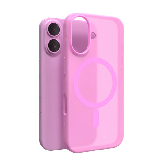 Puro Daylight MagSafe Silicone Case for iPhone 16 - Pink_0
