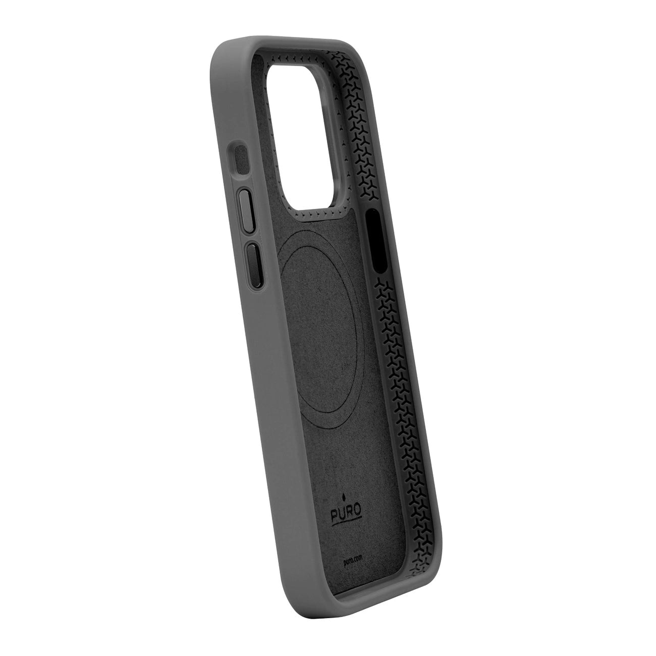Puro Icon Mag Pro MagSafe Silicone Case for iPhone 15 Pro Max - Black_2