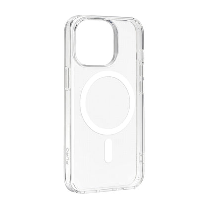 Puro Lite Mag MagSafe Silicone Case for iPhone 15 Pro - Transparent_0