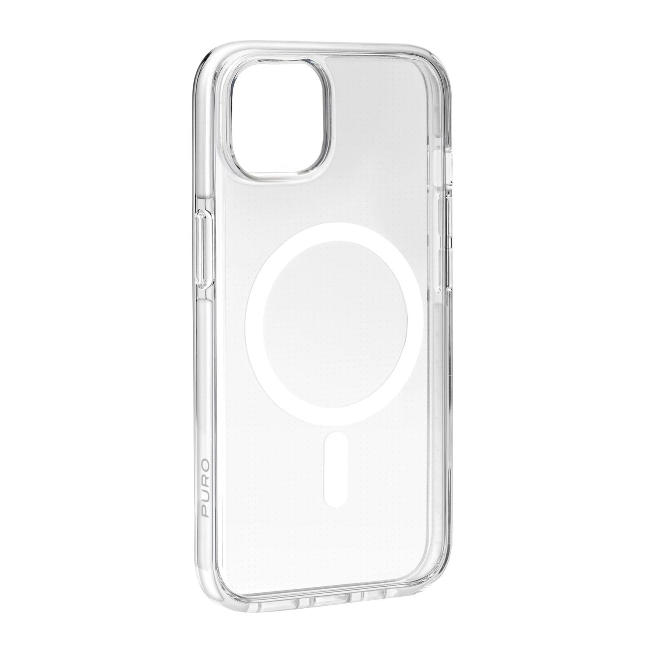Puro Lite Mag Pro MagSafe Silicone Case for iPhone 15 - Transparent_2