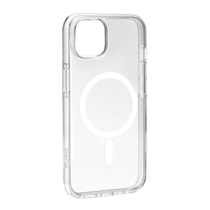 Puro Lite Mag Pro MagSafe Silicone Case for iPhone 15 - Transparent_2