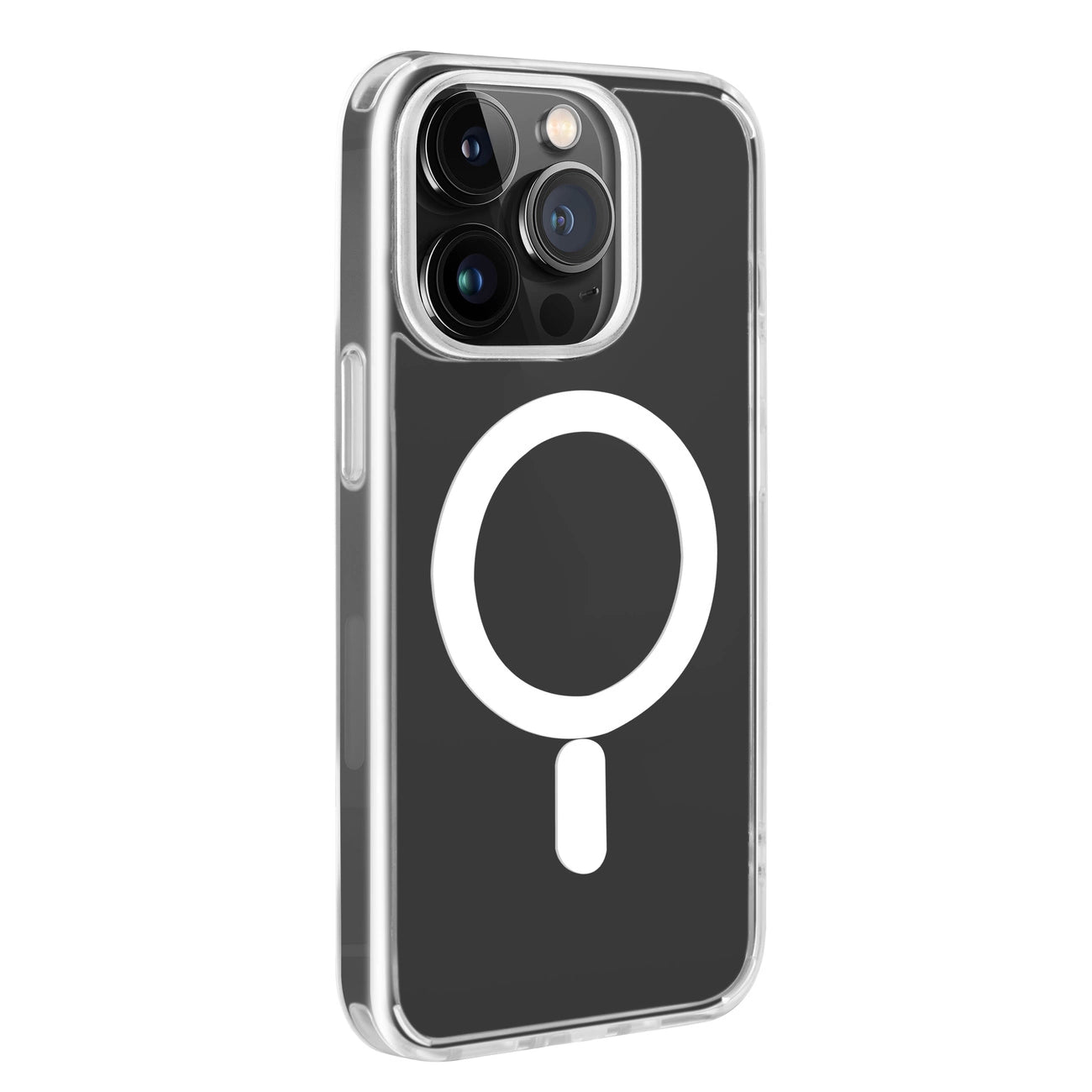 Puro Lite Mag MagSafe Silicone Case for iPhone 14 Pro - Transparent_0