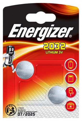 BLISTER 2 PILAS DE BOTON MODELO CR 2032 ENERGIZER E301021401_0