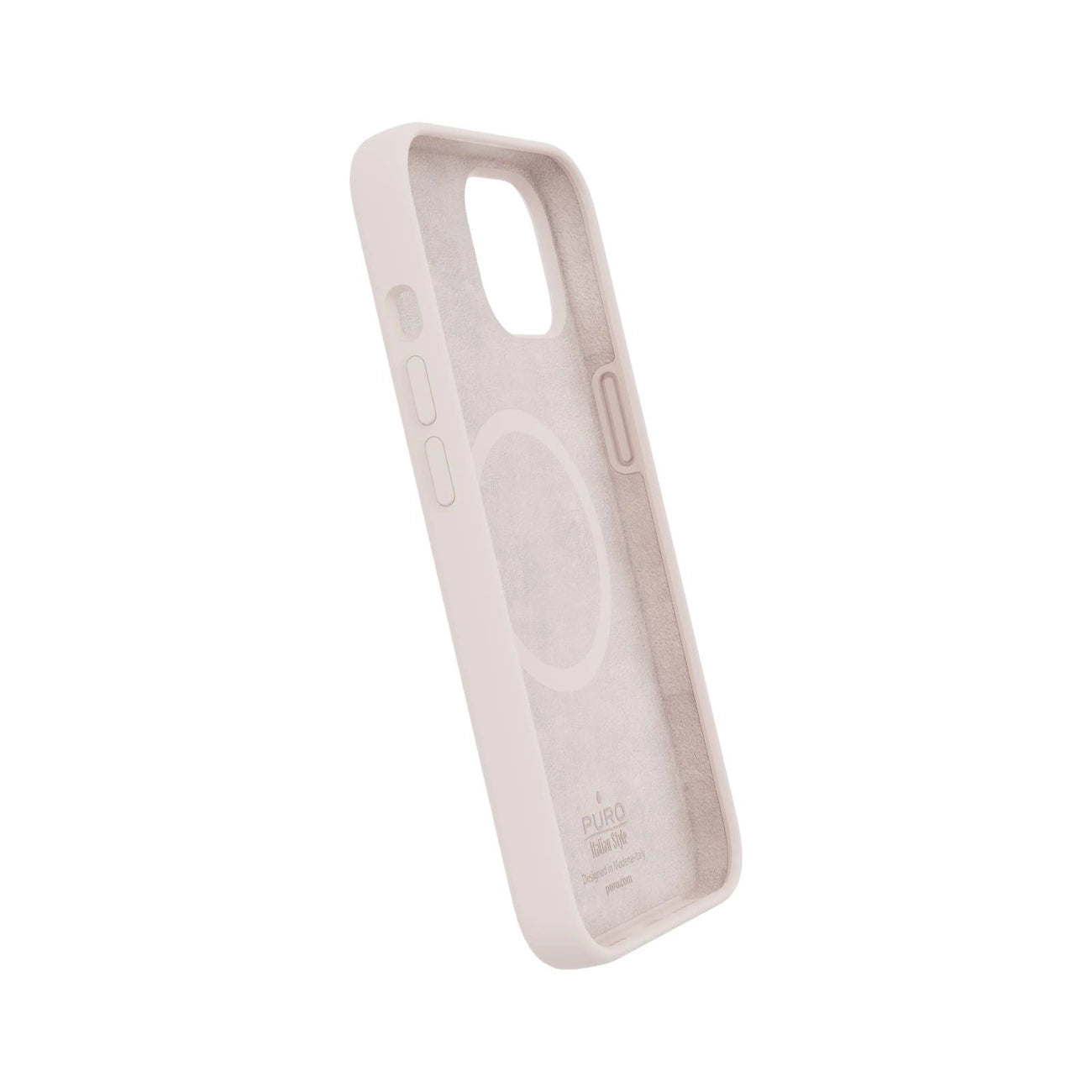 Etui silikonowe Puro Icon Mag Pro MagSafe do iPhone 13 / 14 - różowe_0