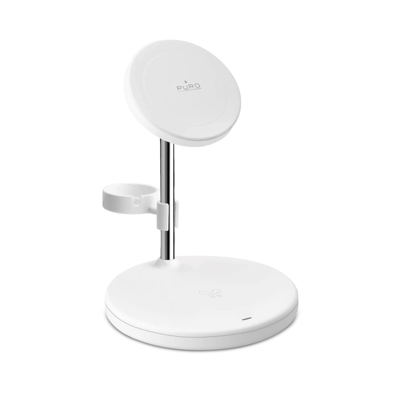 Puro Mag Station 3 in 1 Inductive Charger with Stand - White_1