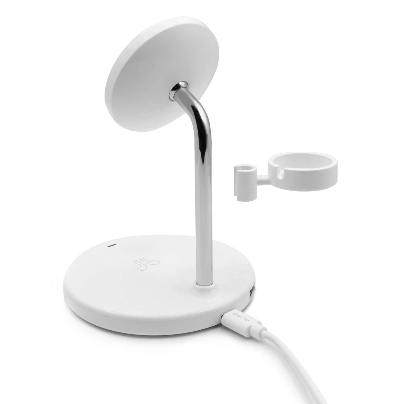 Puro Mag Station 3 in 1 Inductive Charger with Stand - White_3
