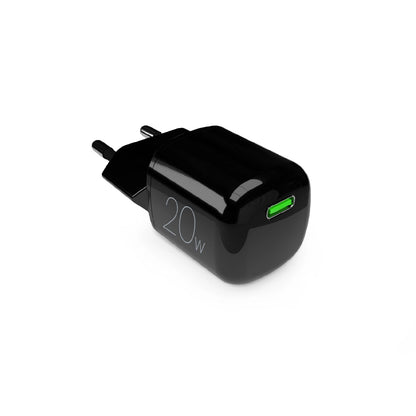 Puro 20W GaN USB-C Wall Charger - Black_0