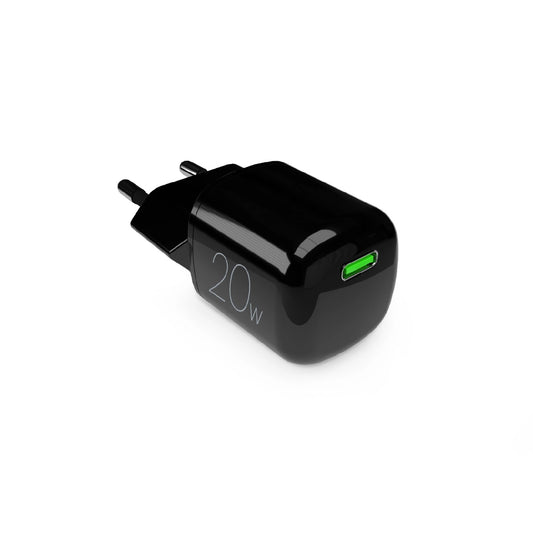 Puro 20W GaN USB-C Wall Charger - Black_0