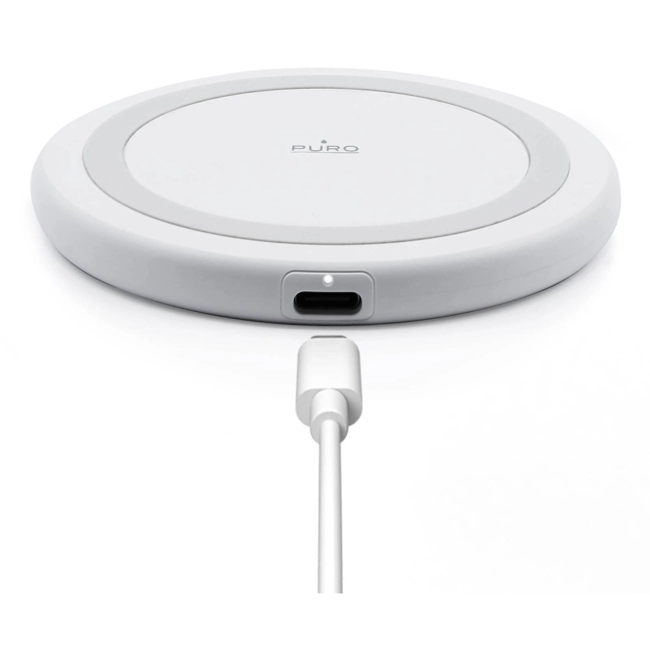 Puro Wireless Charger for Android, iPhone - White_1