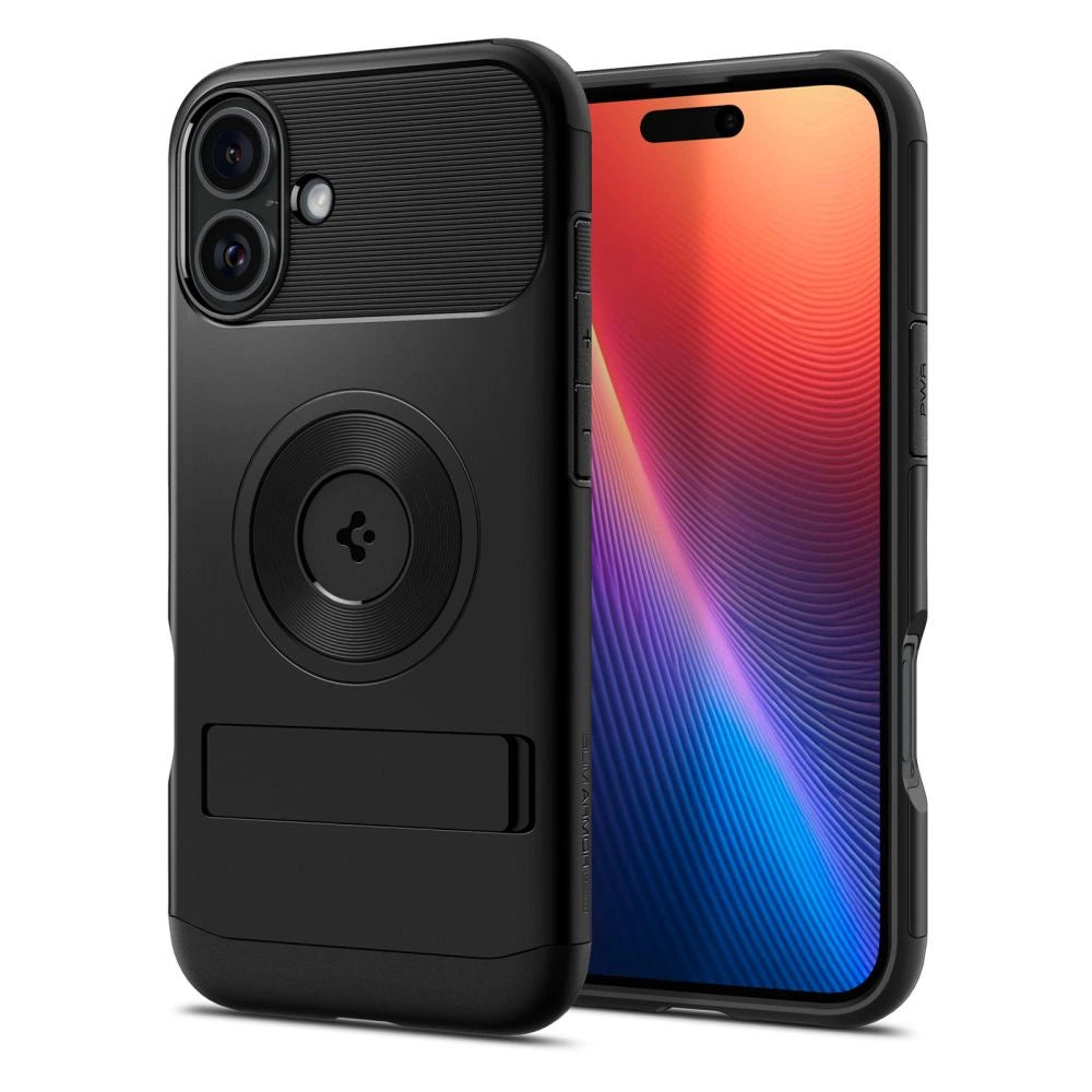 Spigen Slim Armor MagSafe iPhone 16 Case - Black_1