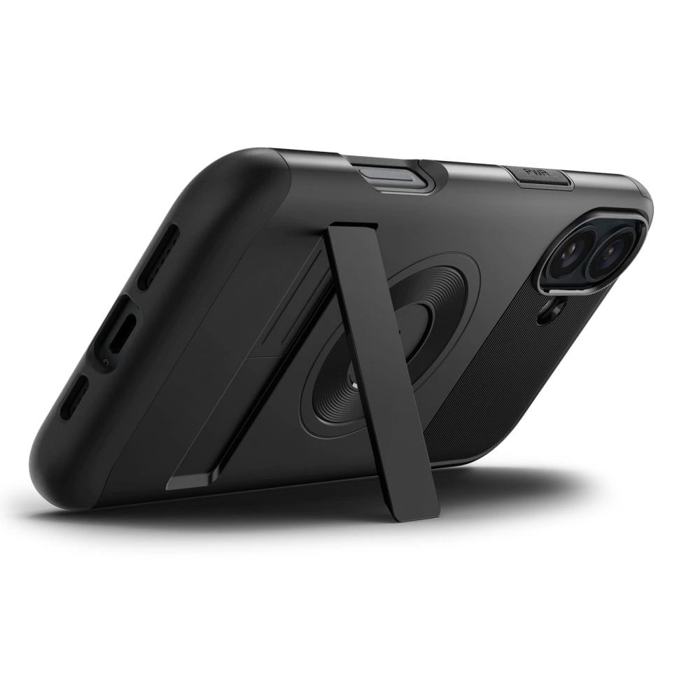 Spigen Slim Armor MagSafe iPhone 16 Case - Black_3