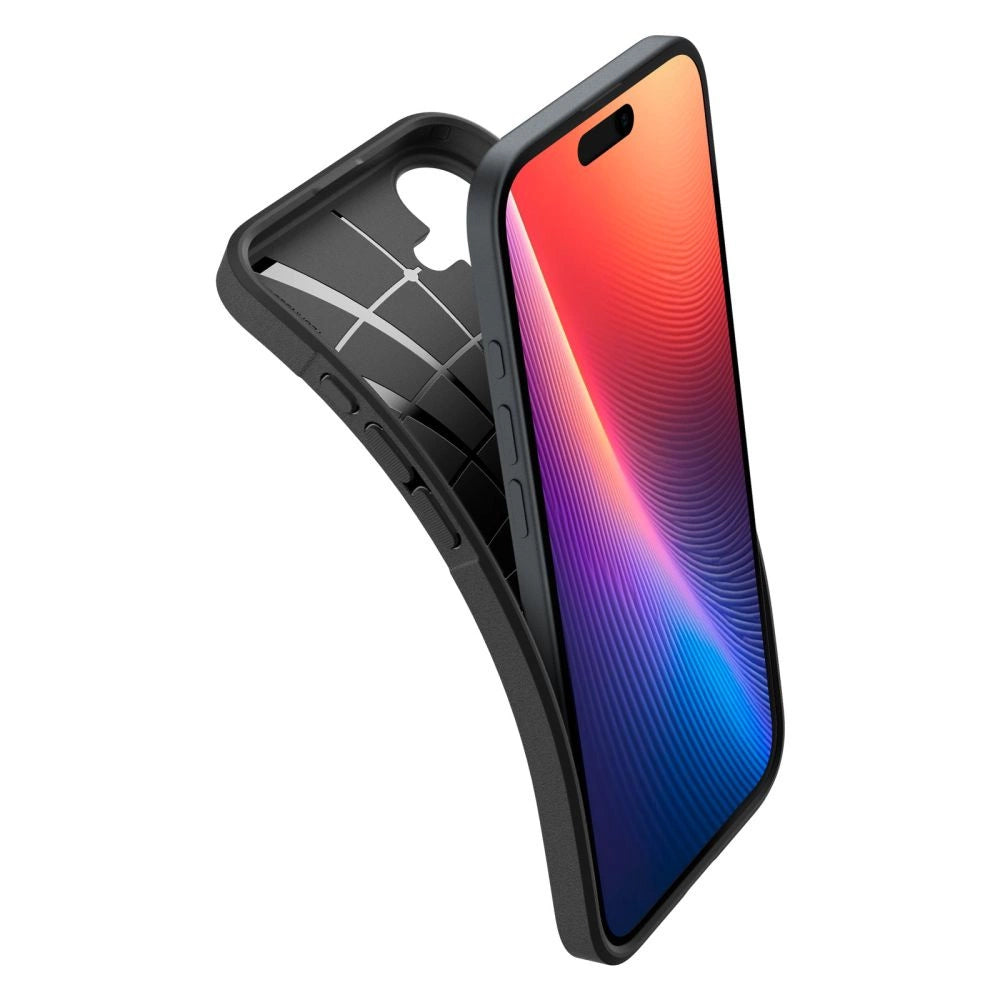 Spigen Core Armor iPhone 16 Case - Matte Black_5