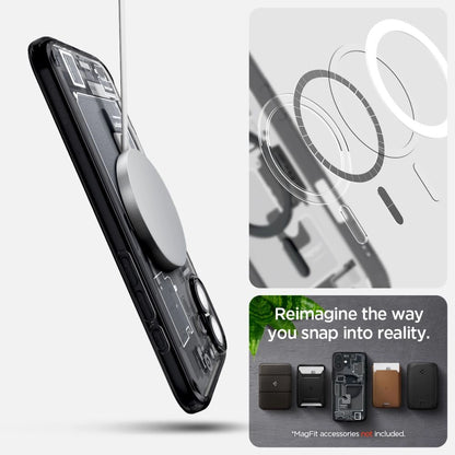 Spigen Ultra Hybrid MagSafe Zero One for iPhone 16 - Dark Gray_9