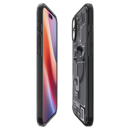 Spigen Ultra Hybrid MagSafe Zero One for iPhone 16 - Dark Gray_6