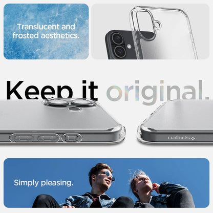 Spigen Ultra Hybrid for iPhone 16 - Clear_9