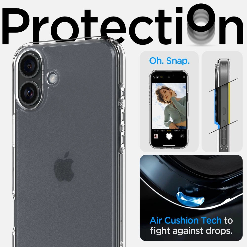 Spigen Ultra Hybrid for iPhone 16 - Clear_11