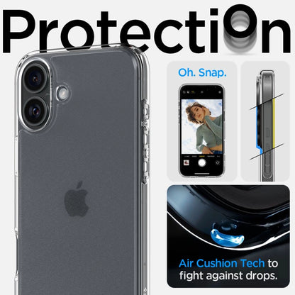Spigen Ultra Hybrid for iPhone 16 - Clear_11