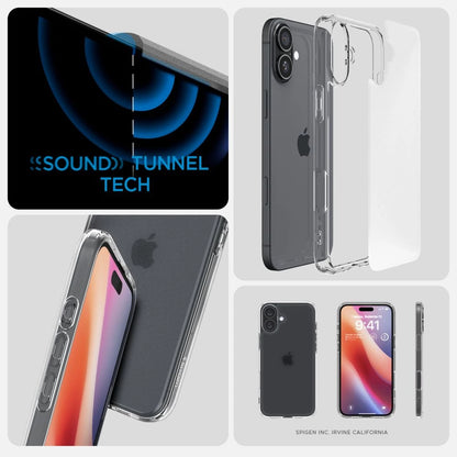 Spigen Ultra Hybrid for iPhone 16 - Clear_13