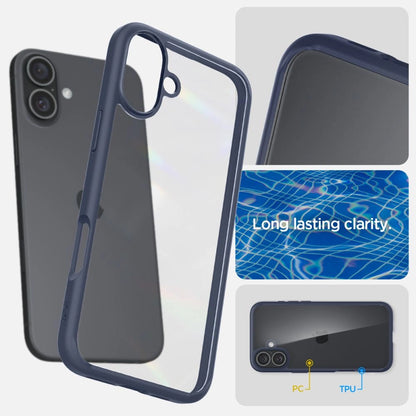 Spigen Ultra Hybrid MagSafe for iPhone 16 - Blue_6