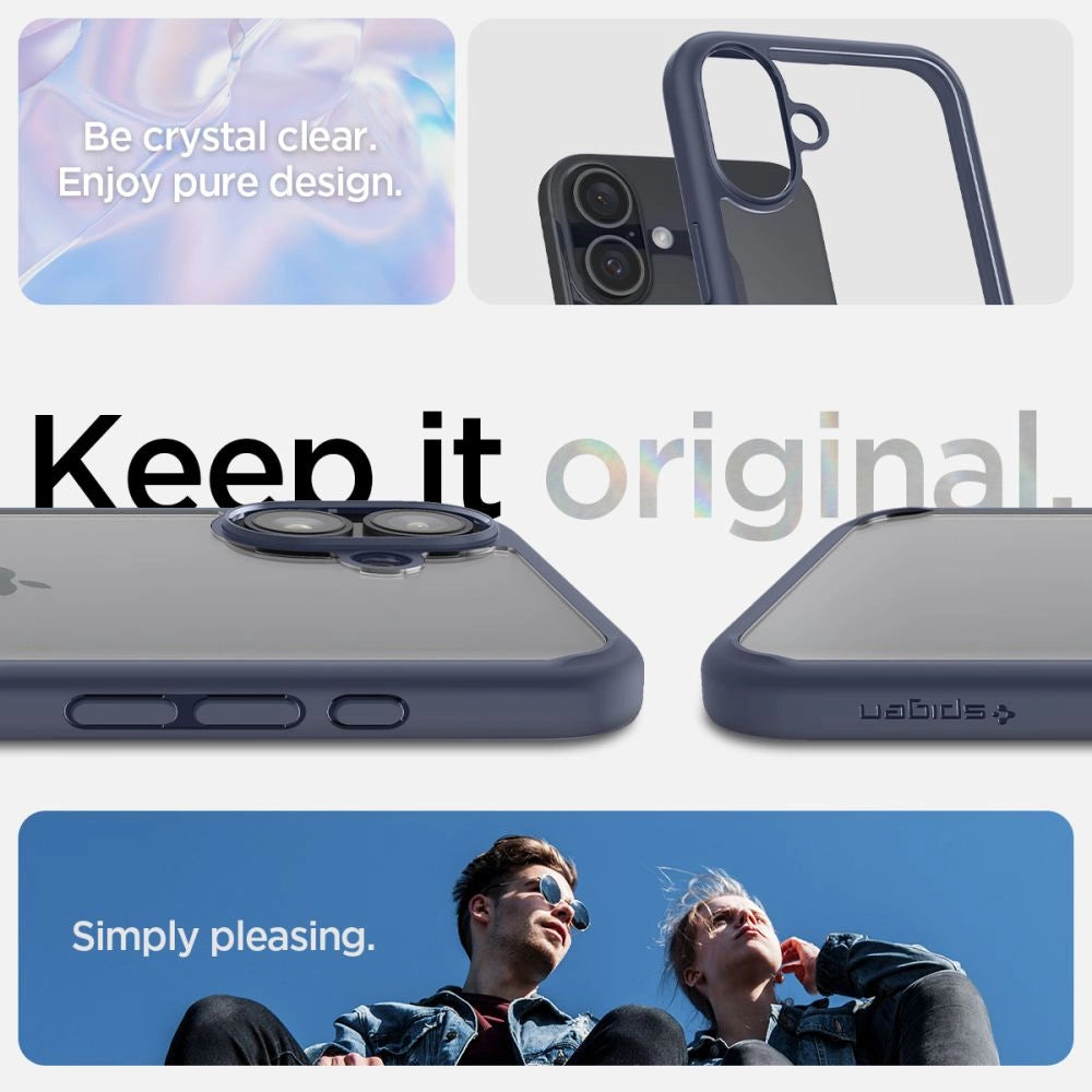Spigen Ultra Hybrid MagSafe for iPhone 16 - Blue_5