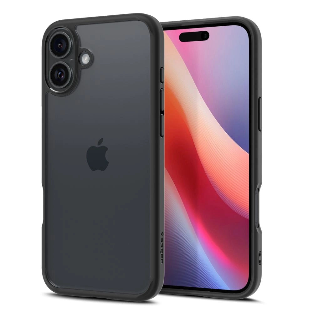 Spigen Ultra Hybrid iPhone 16 Case - Matte Black_1