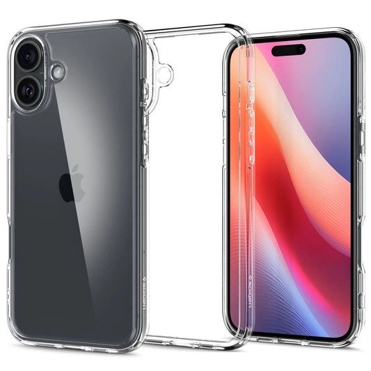 Spigen Ultra Hybrid iPhone 16 Case - Clear_0