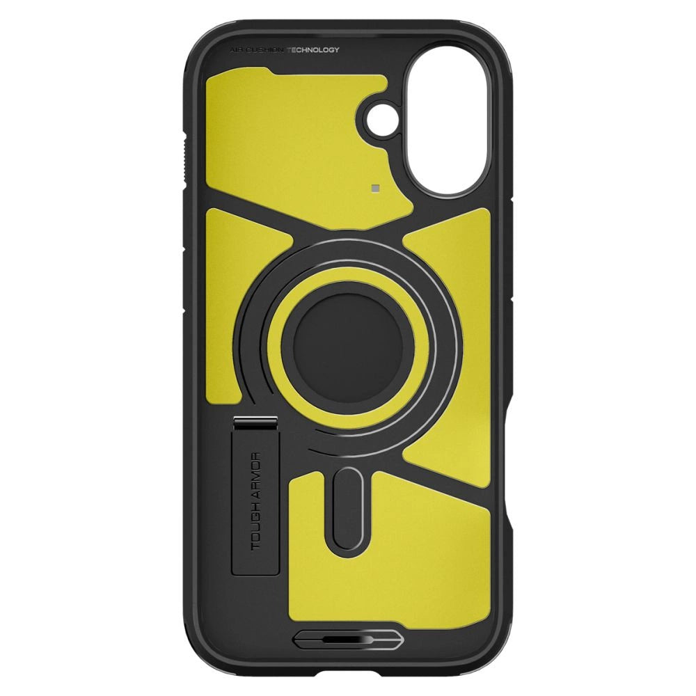 Spigen Tough Armor MagSafe case with stand for iPhone 16 - black_4