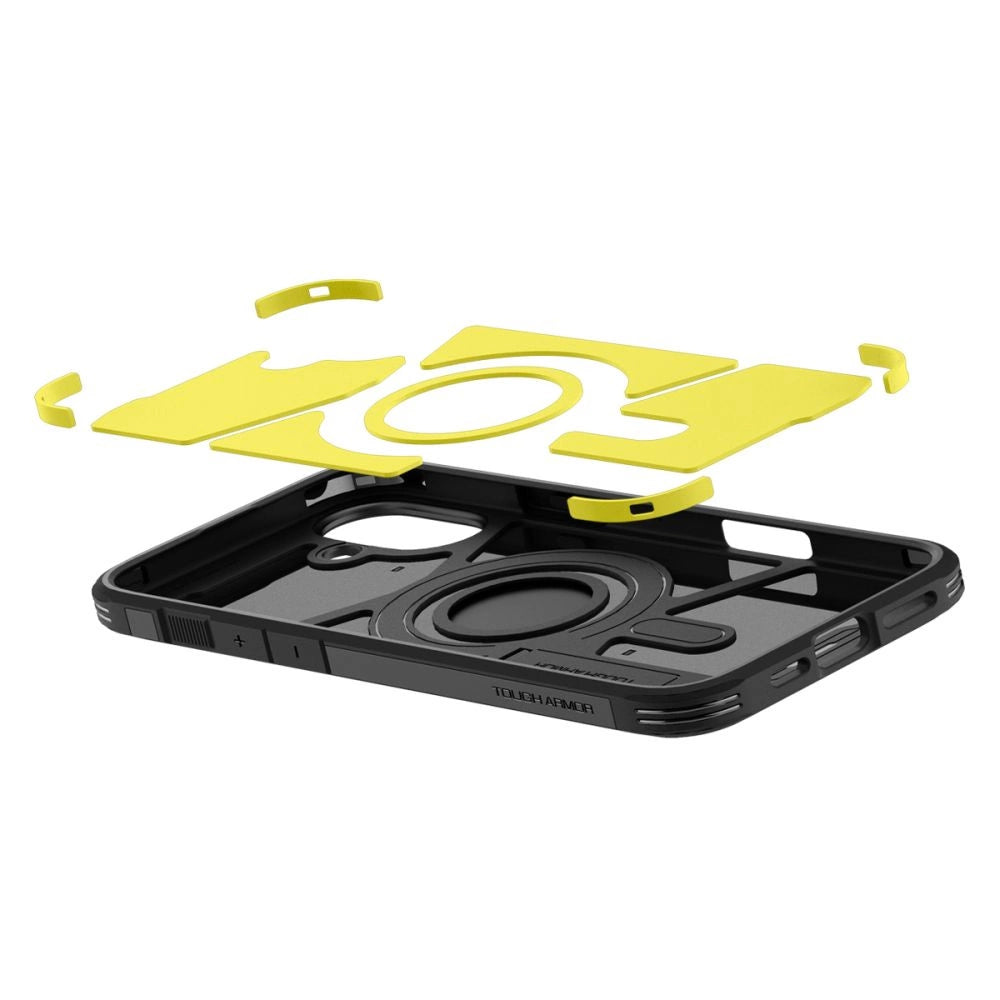 Spigen Tough Armor MagSafe case with stand for iPhone 16 - black_7