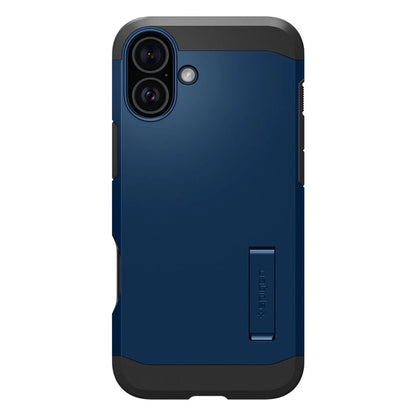 Spigen Tough Armor MagSafe case with stand for iPhone 16 - blue_2