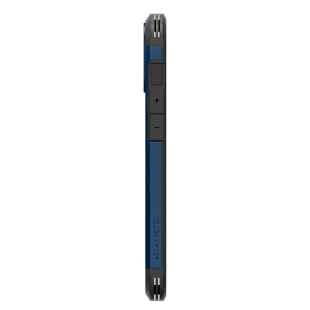 Spigen Tough Armor MagSafe case with stand for iPhone 16 - blue_6