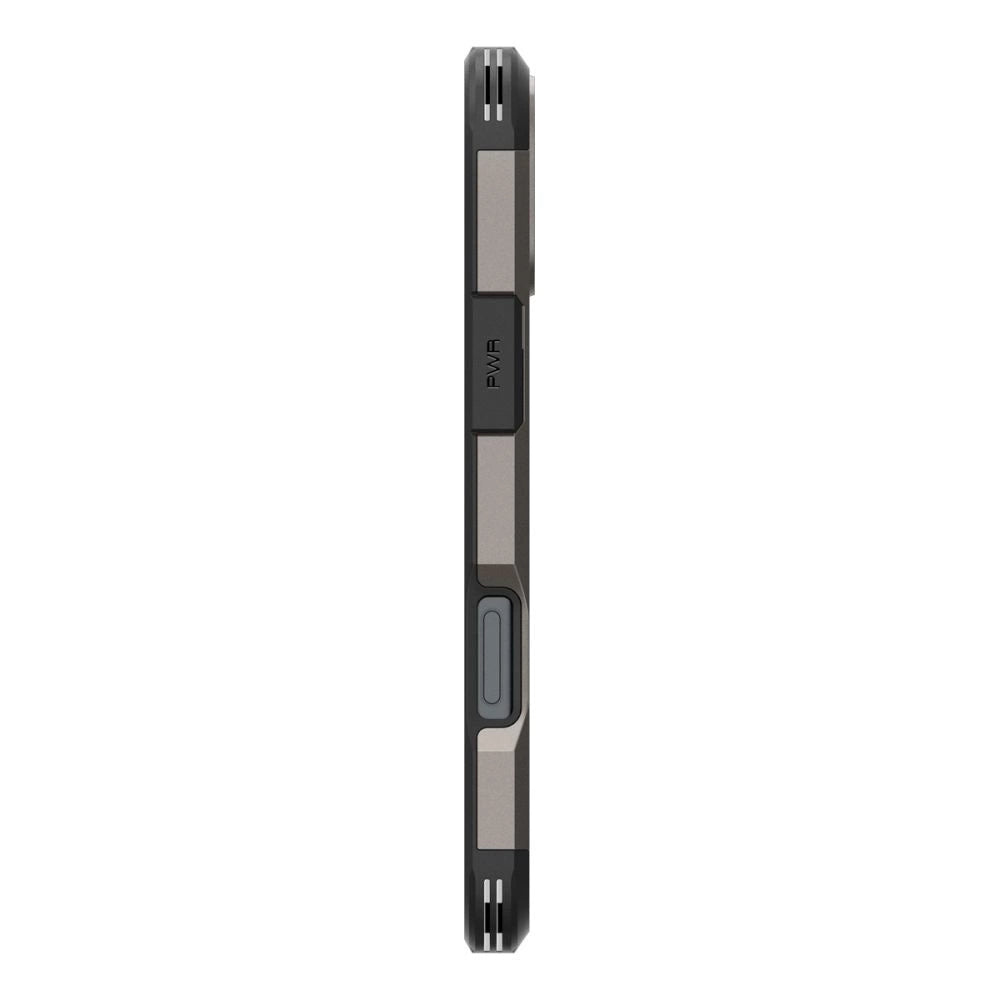 Spigen Tough Armor MagSafe case with stand for iPhone 16 - gunmetal_5