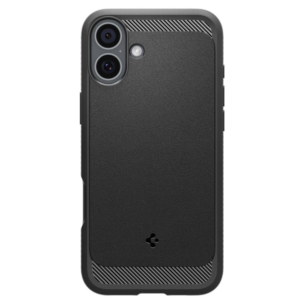 Spigen Rugged Armor MagSafe case for iPhone 16 - black_1