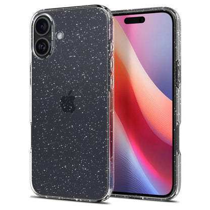 Spigen Liquid Crystal iPhone 16 Case - Clear Glitter_1