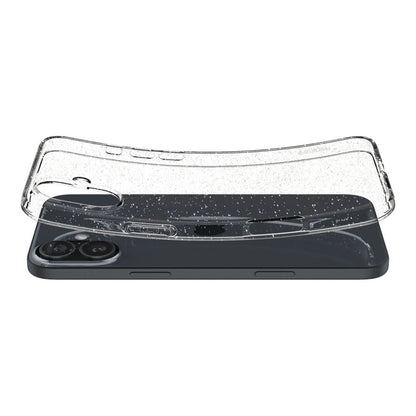 Spigen Liquid Crystal iPhone 16 Case - Clear Glitter_4
