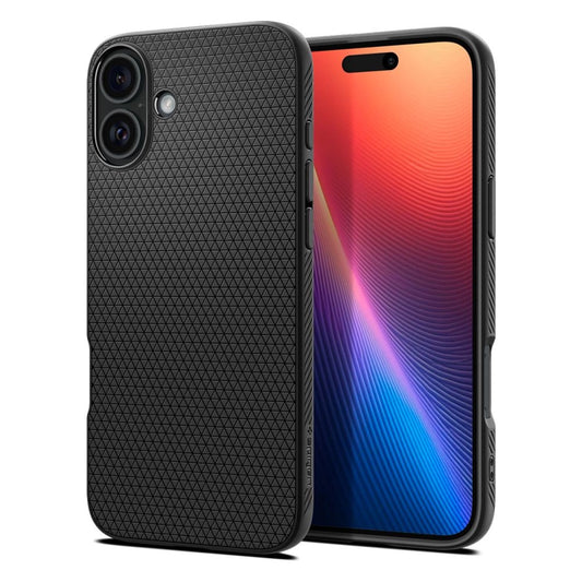 Spigen Liquid Air iPhone 16 Case - Black_0