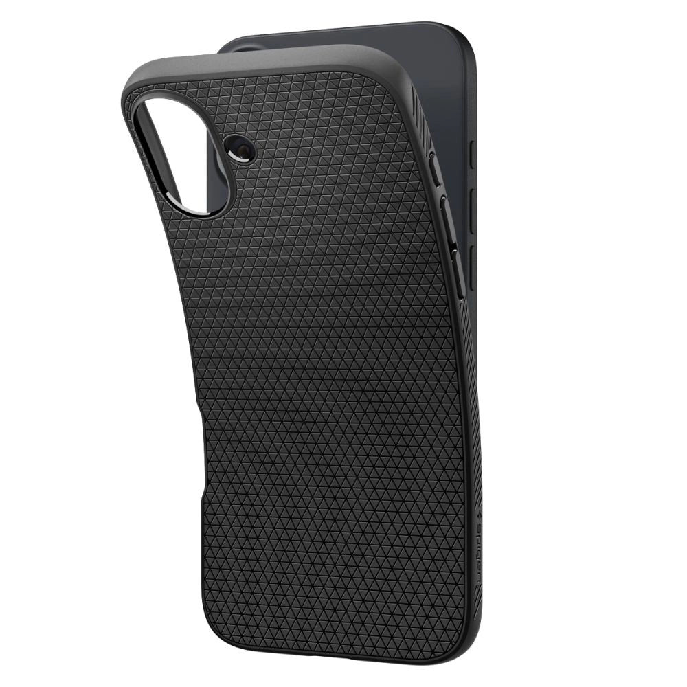 Spigen Liquid Air iPhone 16 Case - Black_5