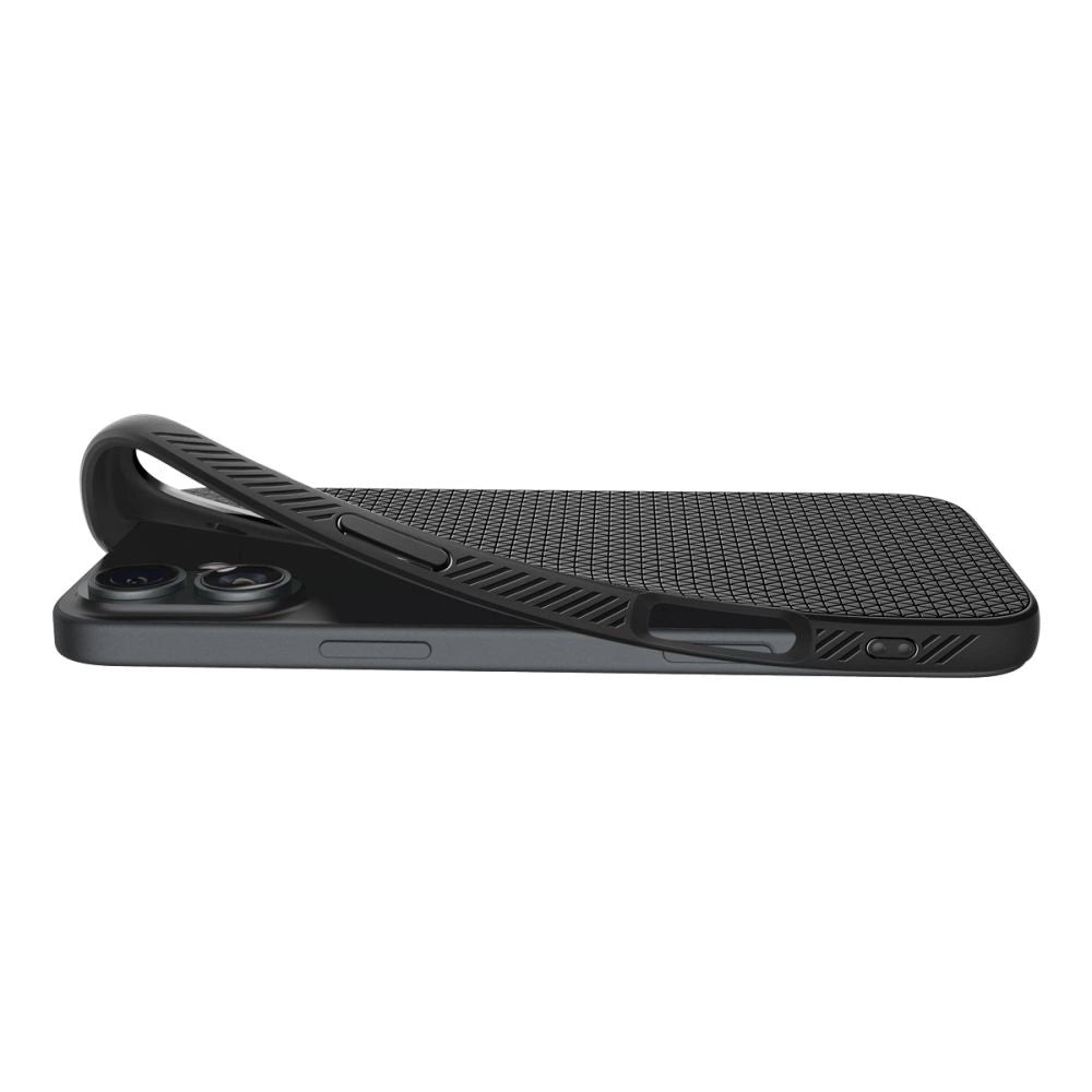 Spigen Liquid Air iPhone 16 Case - Black_7