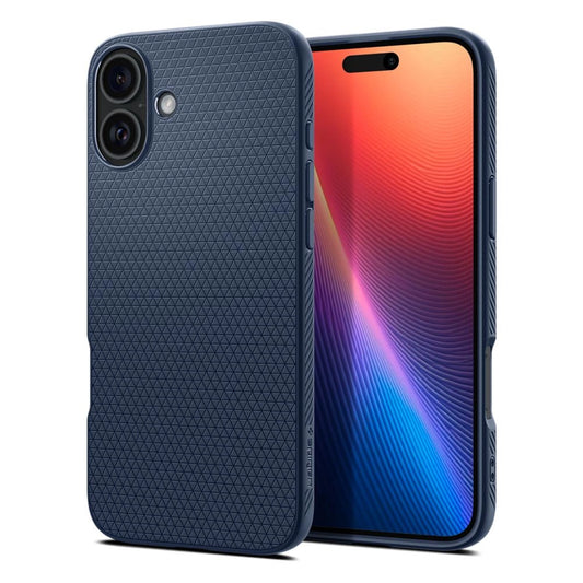 Spigen Liquid Air iPhone 16 Case - Blue_0