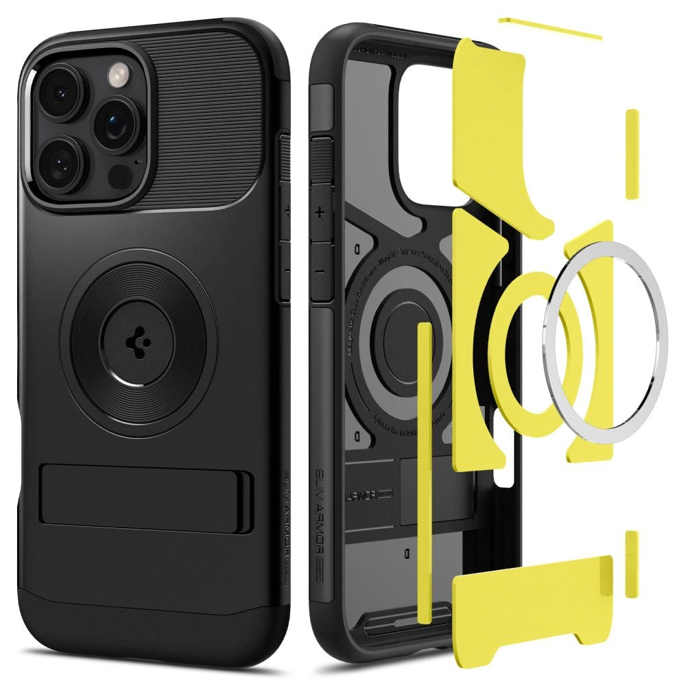 Spigen Slim Armor MagSafe iPhone 16 Pro Case - Black_0