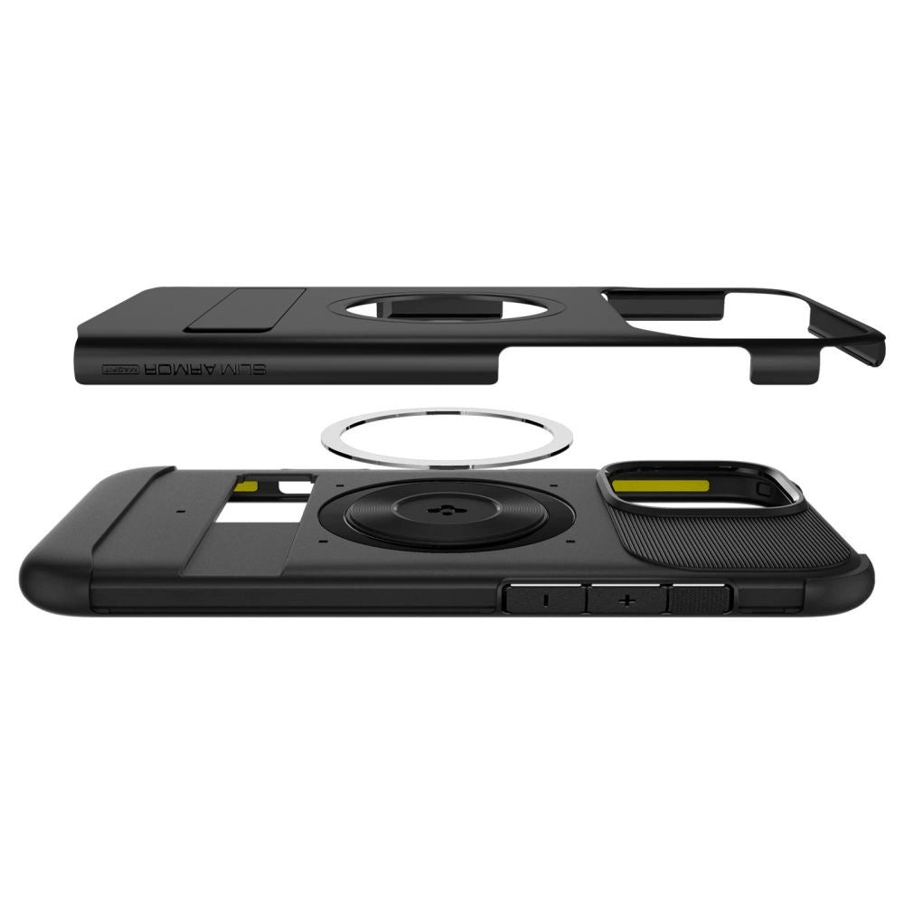 Spigen Slim Armor MagSafe iPhone 16 Pro Case - Black_4